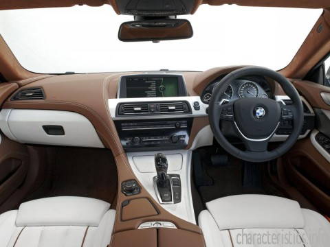BMW Generace
 6er Gran Coupe (F12) 650i (450 Hp) Technické sharakteristiky
