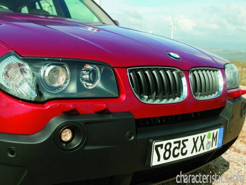 BMW Generasi
 X3 (E83) 2.5 i (192 hp) Karakteristik teknis

