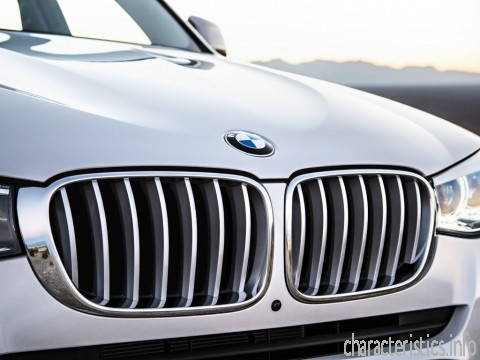 BMW Génération
 X3 (F25) Restyling 2.0 (184hp) 4x4 Spécifications techniques
