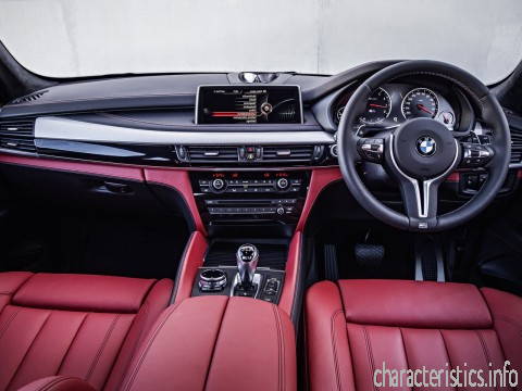 BMW Generación
 X5 M II (F85) 4.4 AT (575hp) 4WD Características técnicas
