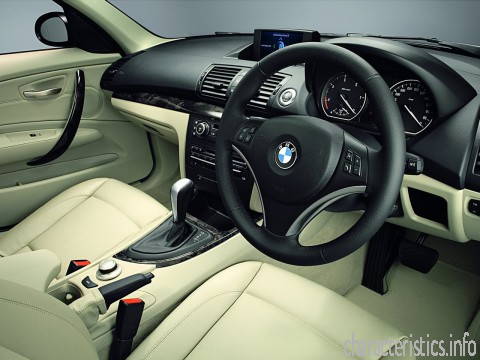 BMW Покоління
 1er (E87) 118i (143 Hp) Automatic Технічні характеристики
