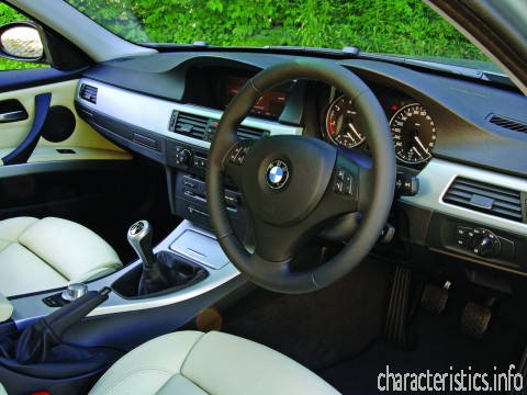 BMW Generace
 3er Touring (E91) 320d (184Hp) Technické sharakteristiky
