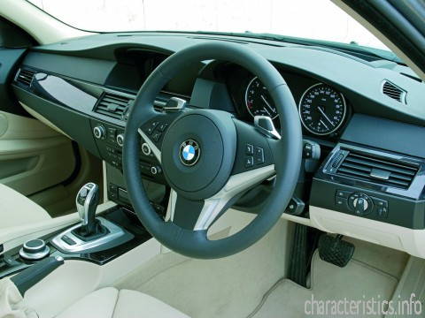 BMW Generation
 5er (E60) 525d (197 Hp) Τεχνικά χαρακτηριστικά
