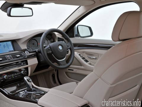 BMW Generacja
 5er Touring (F11) 530d (258 Hp) xDrive Charakterystyka techniczna
