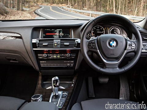 BMW Generasi
 X3 (F25) Restyling 3.0d AT (258hp) 4x4 Karakteristik teknis
