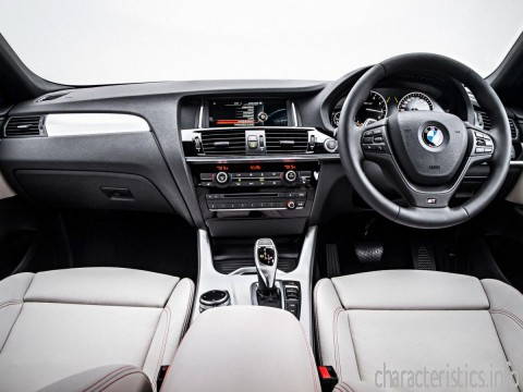 BMW Поколение
 X4 35d 3.0d (313hp) 4WD Технически характеристики
