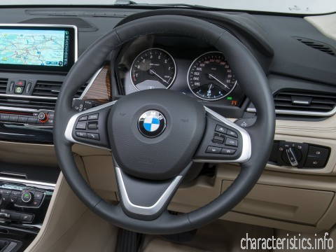 BMW Génération
 2er Active Tourer 216d 1.5 (116hp) Spécifications techniques
