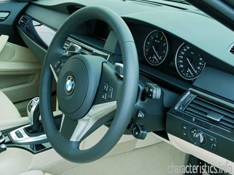 BMW Покоління
 5er (E60) 530 d (231 Hp) Технічні характеристики
