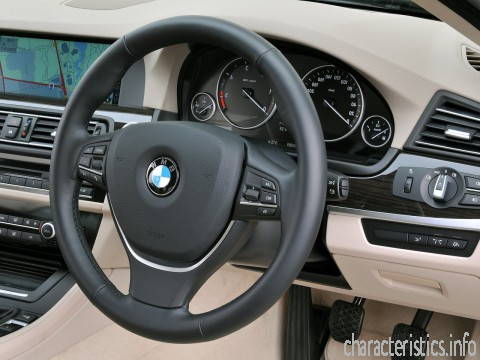 BMW Generacja
 5er Touring (F11) 550i (407 Hp) Charakterystyka techniczna
