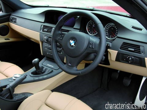 BMW Generacja
 M3 (E90) M3 (E90) Sedan Charakterystyka techniczna
