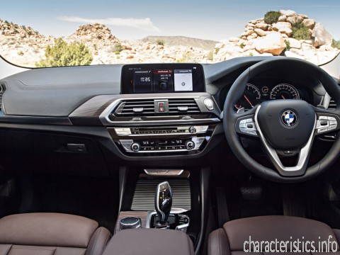 BMW Generación
 X3 (G01) 3.0 AT (360hp) 4x4 Características técnicas
