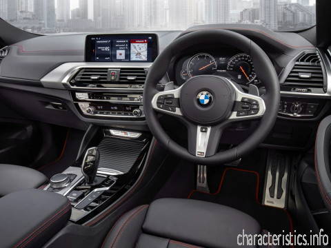 BMW Generace
 X4 II (G02) 3.0d AT (286hp) 4x4 Technické sharakteristiky
