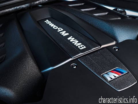 BMW Generacja
 X5 M II (F85) 4.4 AT (575hp) 4WD Charakterystyka techniczna
