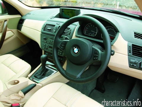 BMW 世代
 X3 (E83) 3.0i (231 Hp) 技術仕様
