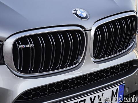 BMW Generace
 X5 M II (F85) 4.4 AT (575hp) 4WD Technické sharakteristiky
